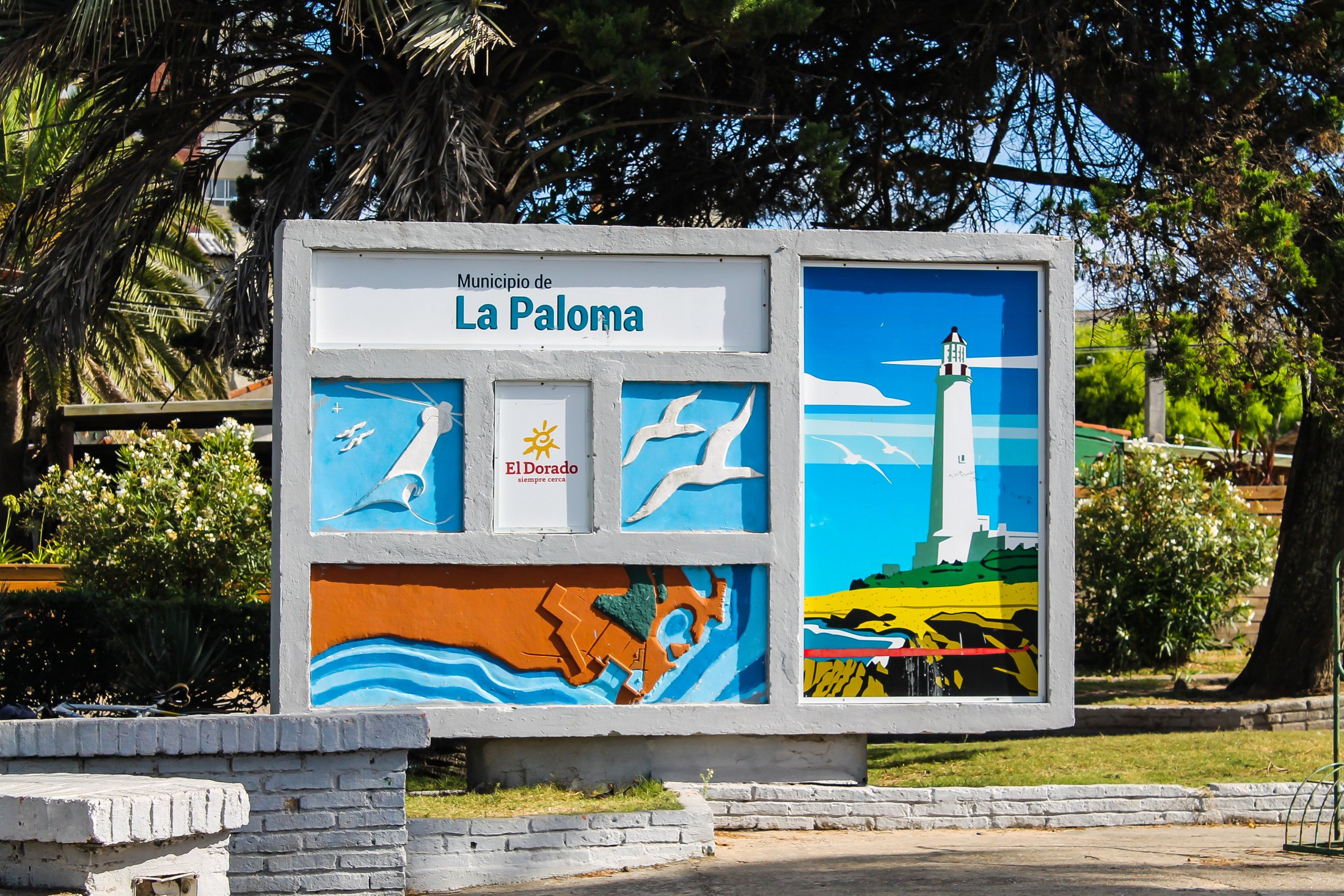 La Paloma - Panneau