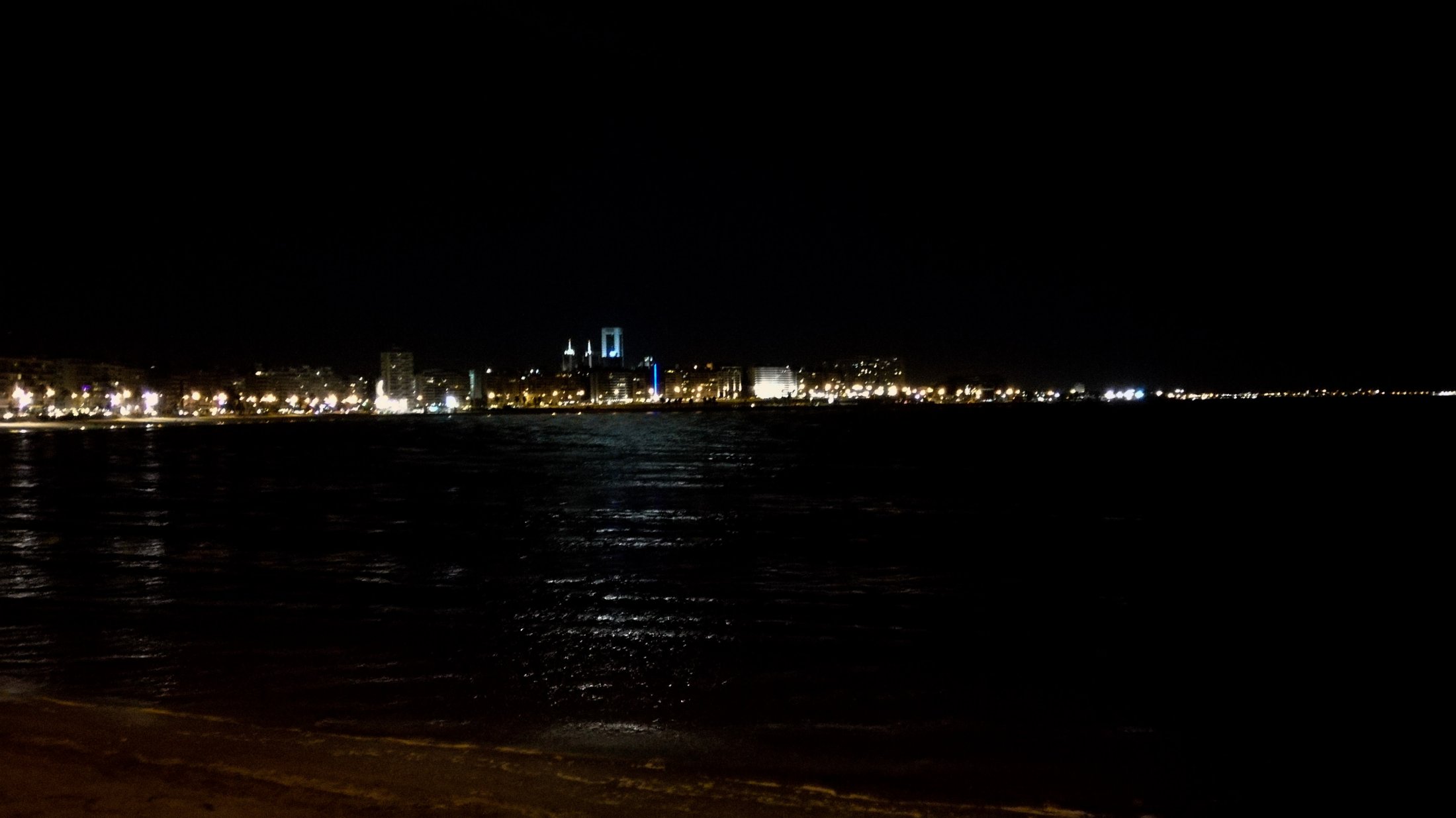Montevideo - Vue de nuit