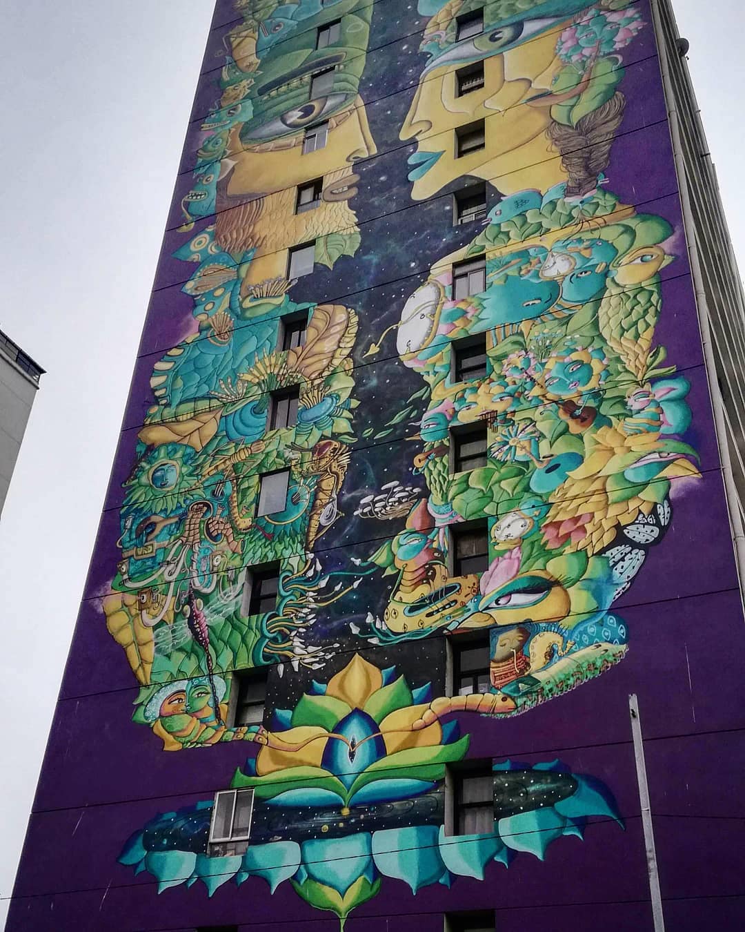 Valparais - Street Art Quartier Plan