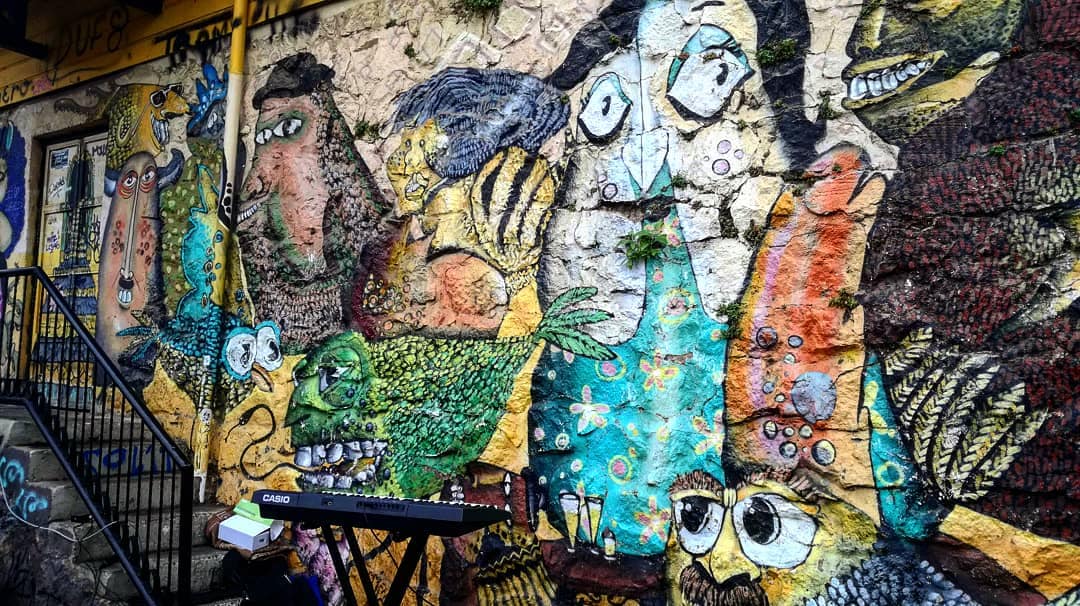 Valparaiso - Fresque Street Art 2