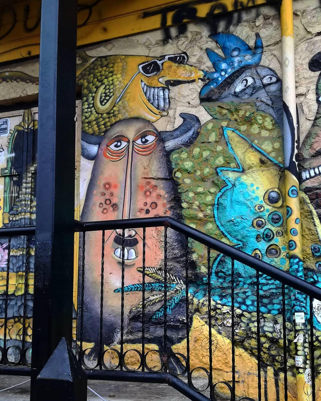 Valparaiso - Fresque Street Art 